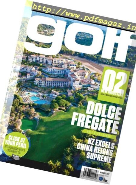 New Zealand Golf – November 2017 Cover