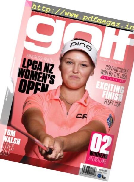 New Zealand Golf – October 2017 Cover