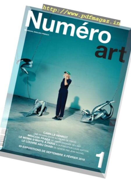 Numero France – Hors Serie Art – Septembre 2017 – Fevrier 2018 Cover