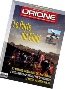 Nuovo Orione – Novembre 2017