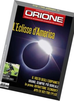 Nuovo Orione – Ottobre 2017