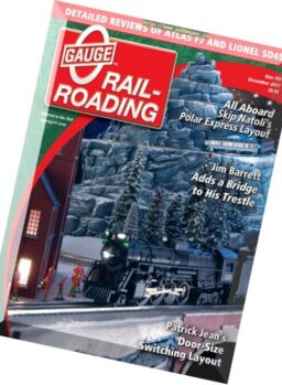 O Gauge Railroading – December 2017