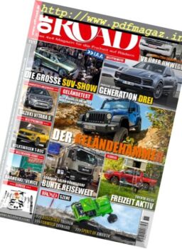 Off Road – November 2017