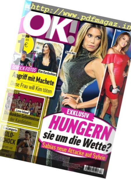 OK! Germany – 27 September 2017 Cover
