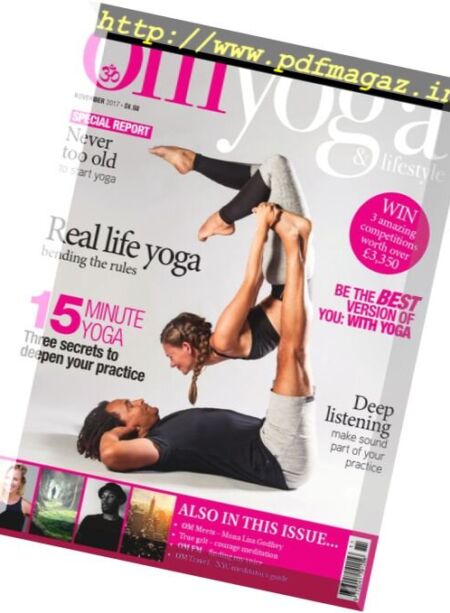 Om Yoga Magazine – November 2017 Cover