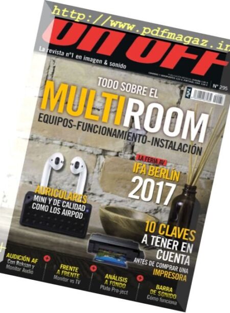 On Off Magazine – octubre 2017 Cover