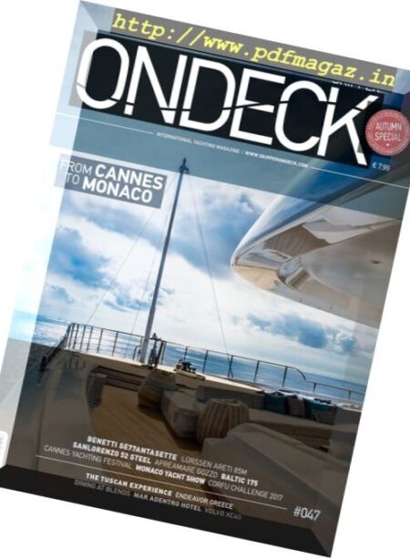 OnDeck – October 2017 Cover