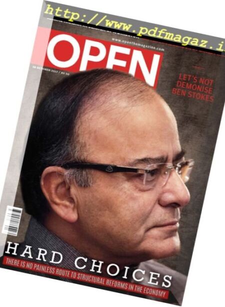 Open Magazine – 16 October 2017 Cover