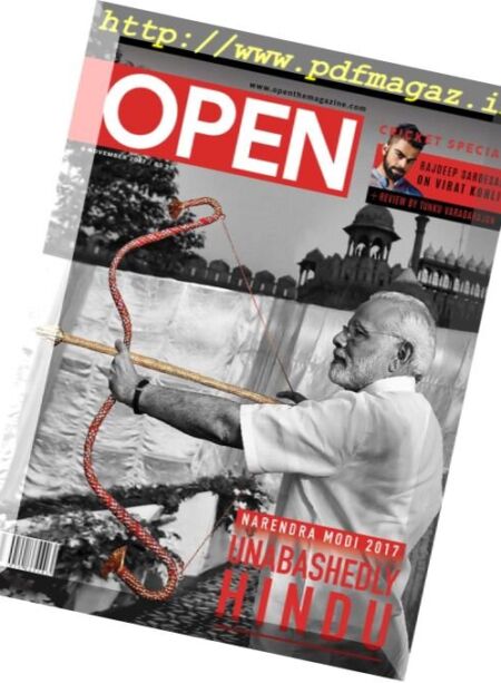Open Magazine – 6 November 2017 Cover