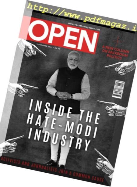 Open Magazine – 9 October 2017 Cover