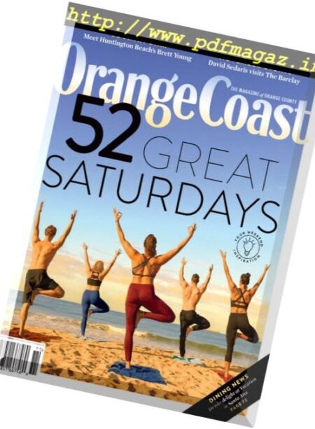 Orange Coast Magazine – November 2017 Cover