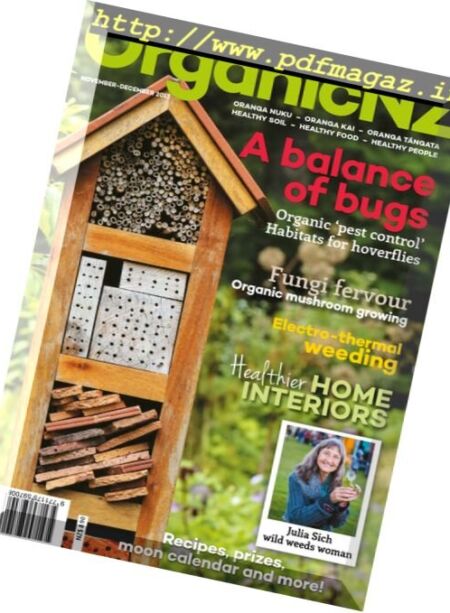 Organic NZ – November 2017 Cover