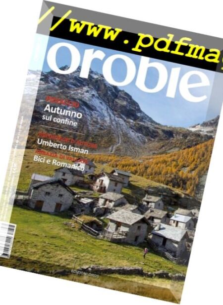Orobie – Ottobre 2017 Cover