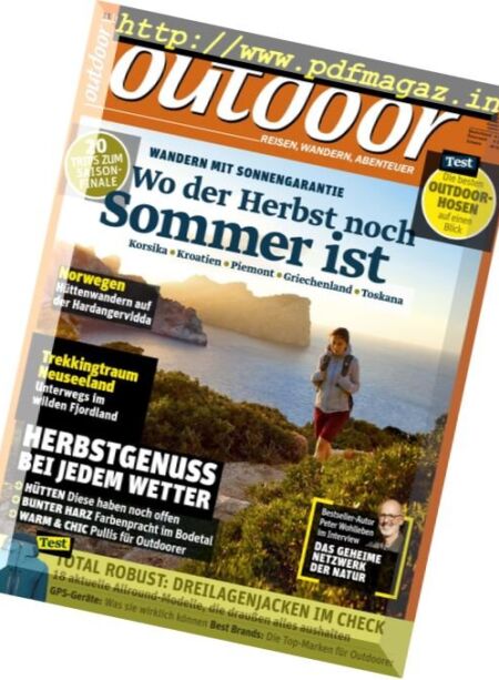Outdoor – November 2017 Cover