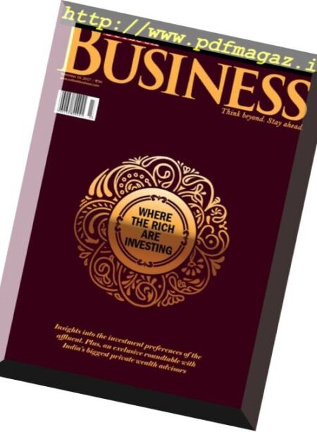 Outlook Business – 26 October 2017 Cover