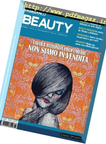 Pambianco Beauty – Ottobre-Novembre 2017 Cover