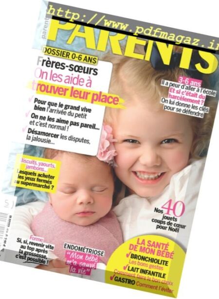 Parents – decembre 2017 Cover