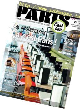 Paris C’est bon – Octobre-Decembre 2017