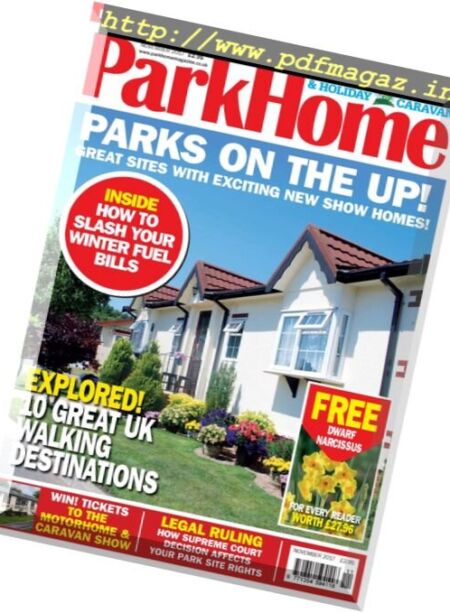 Park Home & Holiday Caravan – November 2017 Cover