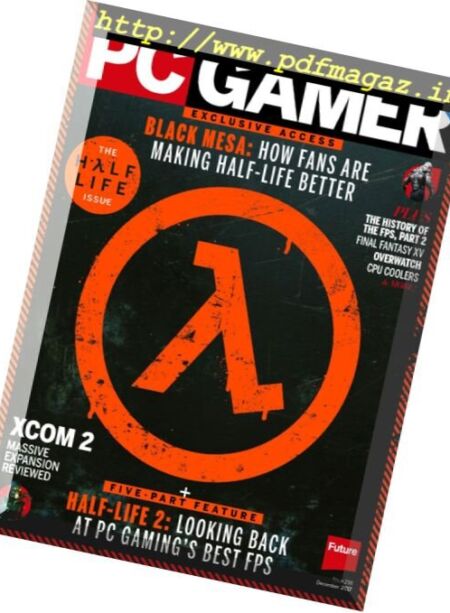 PC Gamer USA – December 2017 Cover