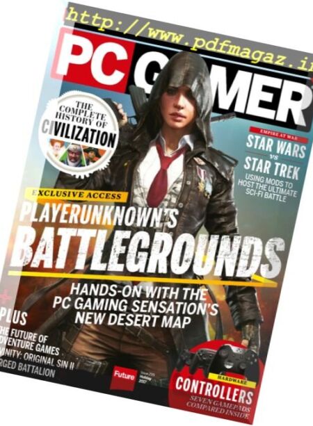 PC Gamer USA – Holiday 2017 Cover