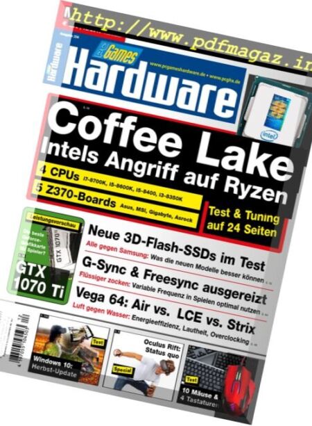 PC Games Hardware – Dezember 2017 Cover