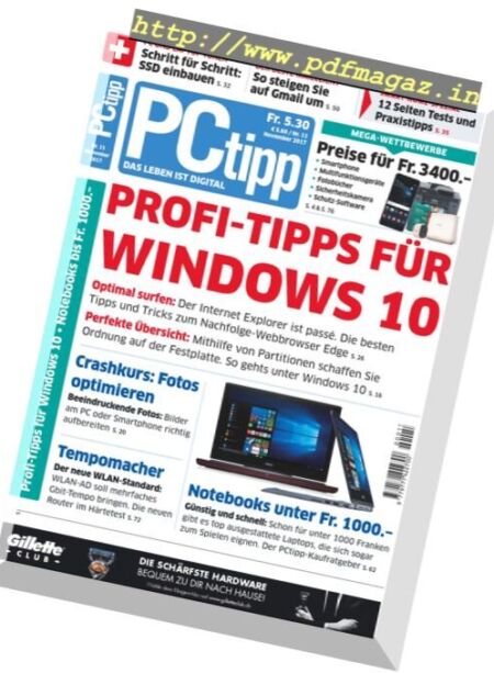 PCtipp – November 2017 Cover