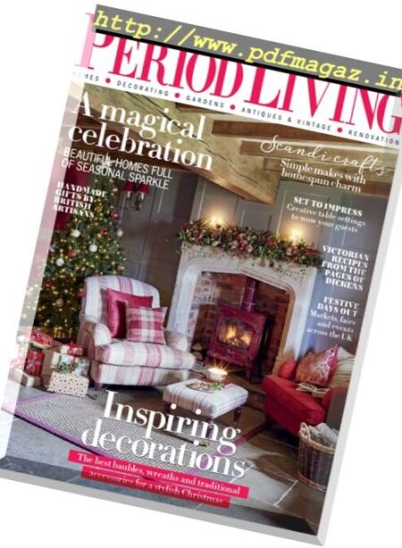Period Living – December 2017 Cover
