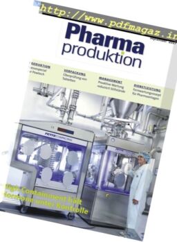 Pharma Produktion – September 2017
