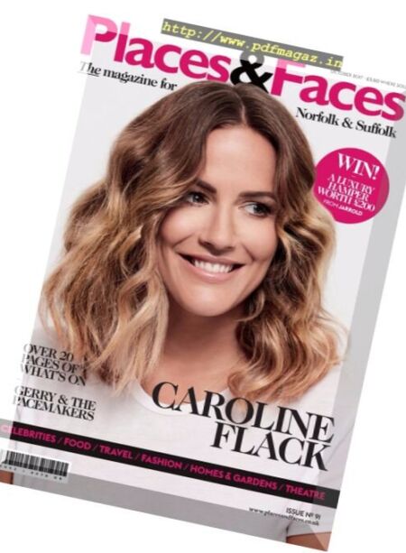 Places & Faces – October 2017 Cover