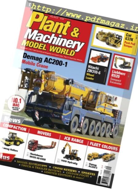 Plant & Machinery Model World – September-October 2017 Cover