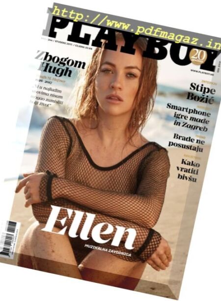 Playboy Croatia – Studeni 2017 Cover