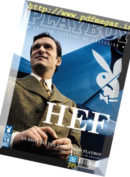 Playboy Venezuela – Edicion Especial Hugh Hefner (2017) Cover