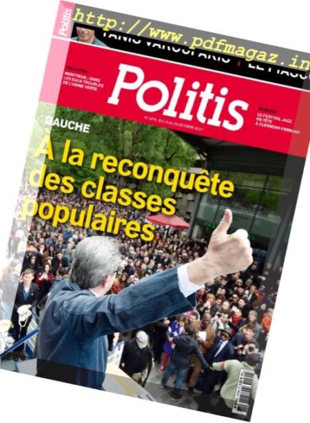 Politis – 19 Octobre 2017 Cover
