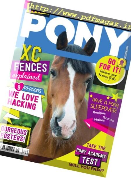 Pony Magazine – December 2017 Cover