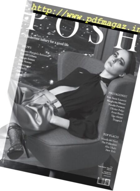 Posh Magazine – Settembre-Ottobre 2017 Cover