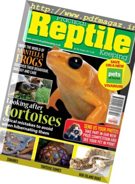 Practical Reptile Keeping – October 2017 Cover