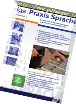 Praxis Sprache – Oktober 2017