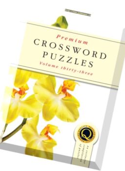 Premium Crossword Puzzles – Volume 33 2017
