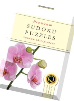 Premium Sudoku Puzzles – Volume 33 2017
