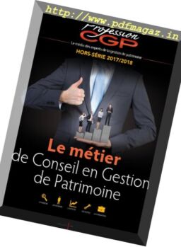 Profession CGP – Hors-Serie 2017-2018