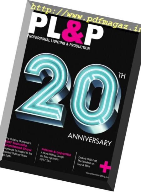 Professional Lighting & Production – Fall 2017 Cover