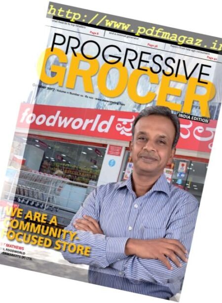 Progressive Grocer – October 2017 Cover
