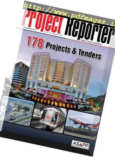 Project Reporter – November 2017 Cover