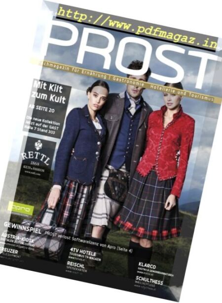 Prost – Oktober 2017 Cover