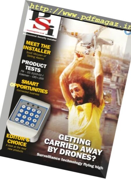 PSI. Professional Security Installer – October 2017 Cover