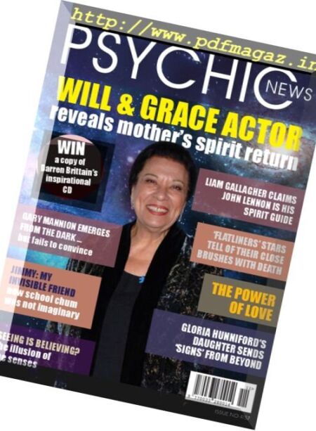 Psychic News – November 2017 Cover