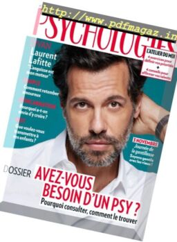 Psychologies France – Novembre 2017