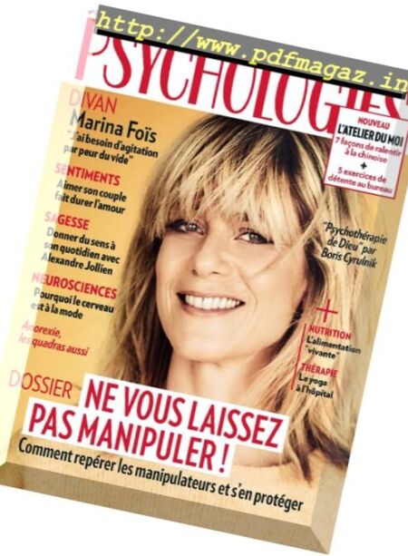 Psychologies France – Octobre 2017 Cover