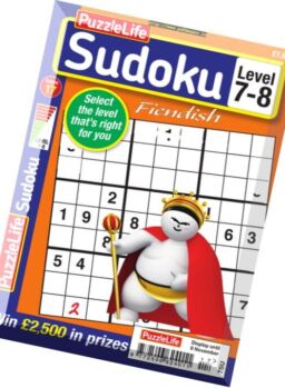 PuzzleLife Sudoku Fiendish – Issue 17 2017